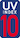 uv 10.1index rounded